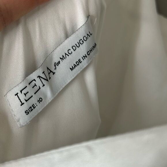 Ieena by Mac Duggal Double Strap One Shoulder Dress 55385 - Picture 8 of 10